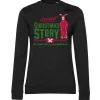 A Christmas Story - Pink Nightmare Girly Sweatshirt