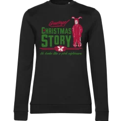 A Christmas Story - Pink Nightmare Girly Sweatshirt