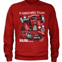 A Christmas Story icons Sweatshirt