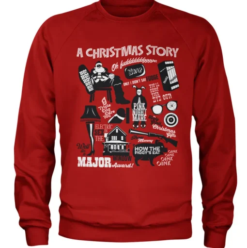 A Christmas Story icons Sweatshirt