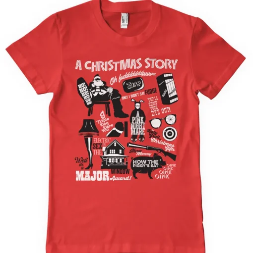 A Christmas Story icons T-Shirt