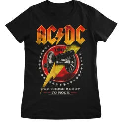 AC/DC - 1981 For Those About To Rock Girly Tee