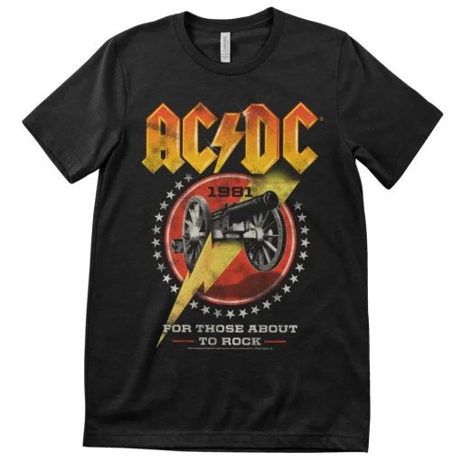AC/DC - 1981 For Those About To Rock T-Shirt