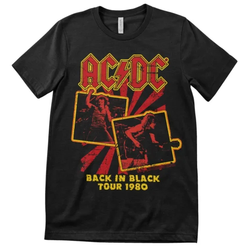 AC/DC - Back In Black Tour 1980 T-Shirt