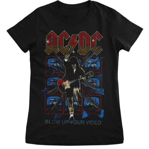 AC/DC - Blow Up Your Video Girly Tee