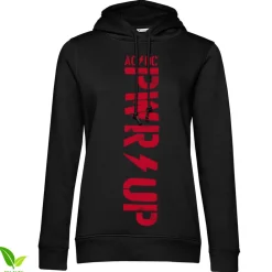 AC/DC - PWR-Up Vertical Logo Girly Hoodie