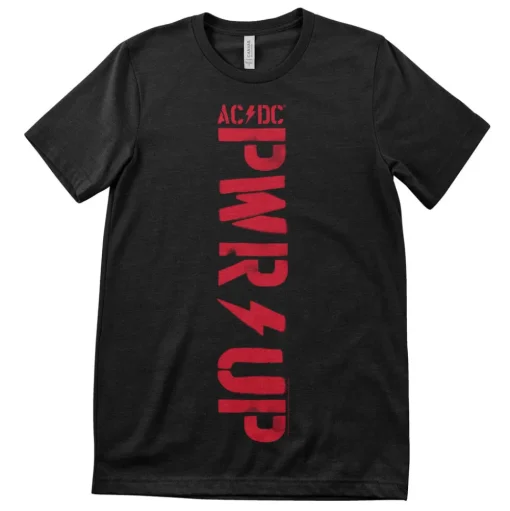 AC/DC - PWR-Up Vertical Logo T-Shirt