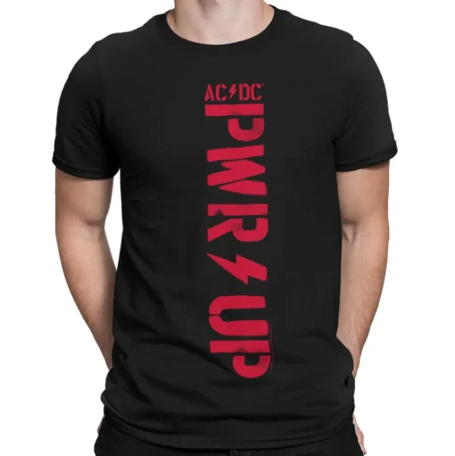 AC/DC - PWR-Up Vertical Logo T-Shirt