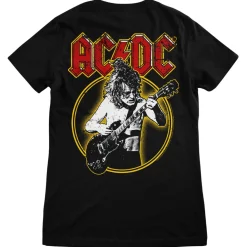 AC/DC Angus Young Girly Tee