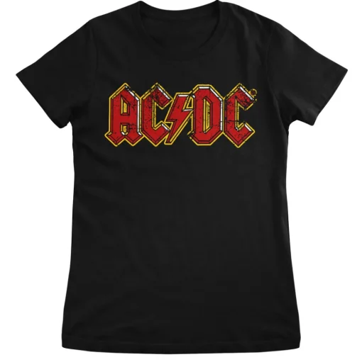 AC/DC Angus Young Girly Tee