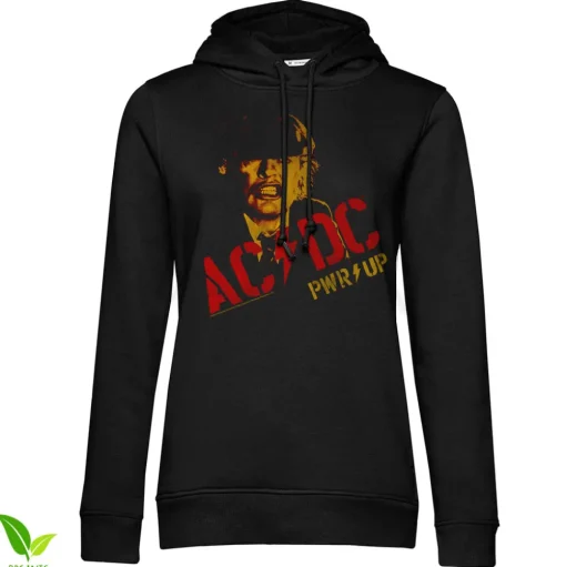 AC/DC Angus Young PWR-UP Girly Hoodie