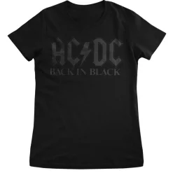 AC/DC Back In Black Girly Tee