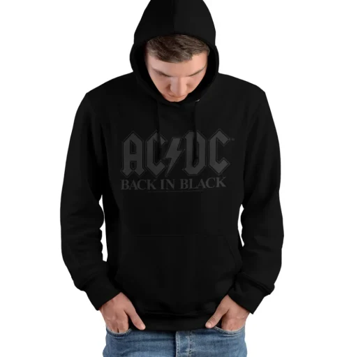 AC/DC Back In Black Hoodie