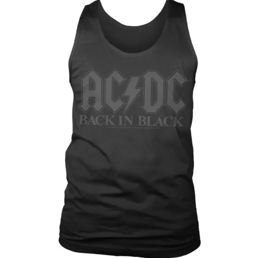 AC/DC Back In Black Tank Top