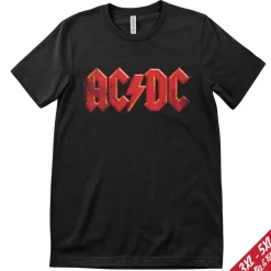 AC/DC Distressed Logo Big & Tall T-Shirt