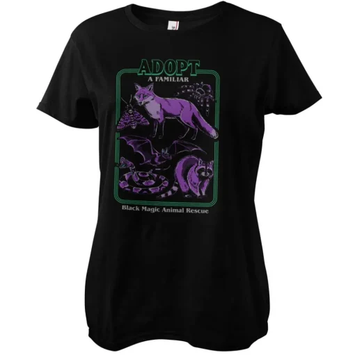 Adopt A Familiar 2 Girly Tee