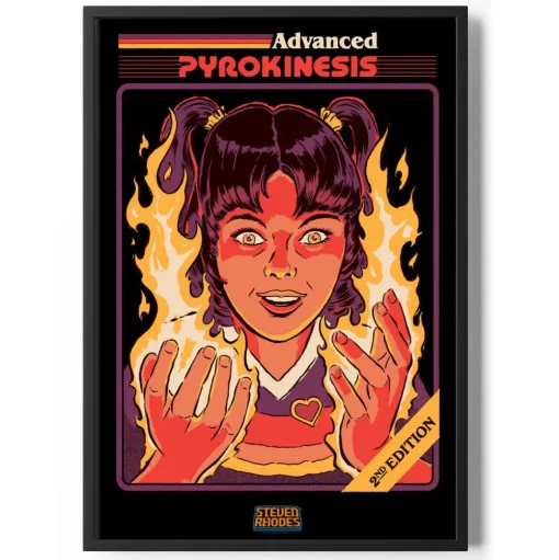 Advanced Pyrokinesis 2nd Edition Poster Standard