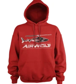 Airwolf Distressed Hoodie