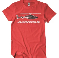 Airwolf Distressed T-Shirt