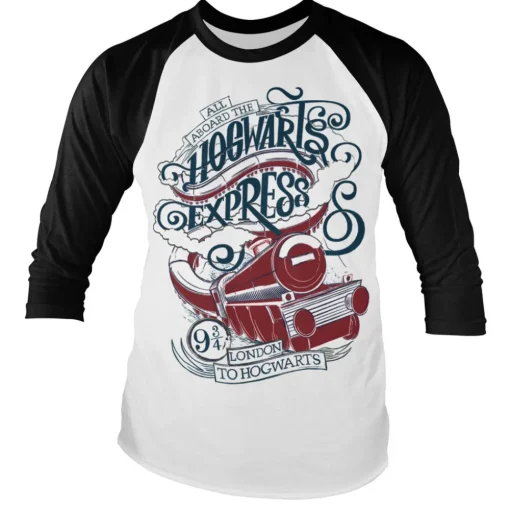 All Aboard The Hogwarts Express Baseball Long Sleeve Tee