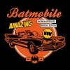 Amazing Batmobile Sticker