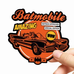 Amazing Batmobile Sticker