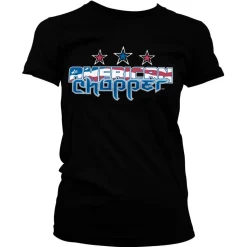 American Chopper Flag Logo Girly Tee