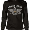 American Chopper Handlebar Long Sleeve Tee
