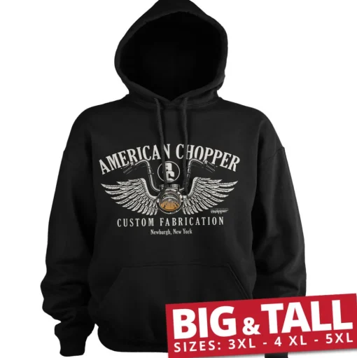 American Chopper Handlebar Big & Tall Hoodie