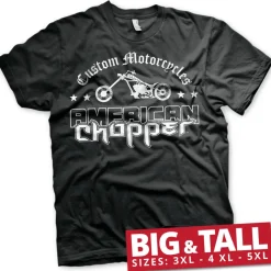 American Chopper Washed Logo Big & Tall T-Shirt