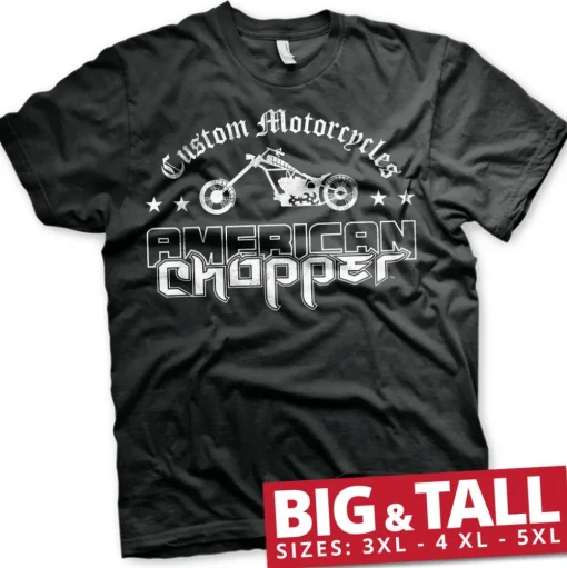 American Chopper Washed Logo Big & Tall T-Shirt