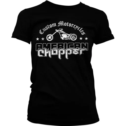 American Chopper Washed Logo Girly Tee