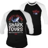 Amity Island Shark Tours Baseball 3/4 Sleeve Tee