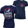 Amity Island Shark Tours Girly Tee