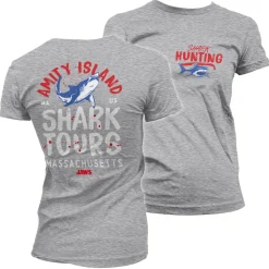 Amity Island Shark Tours Girly Tee
