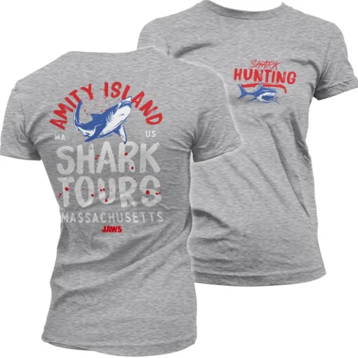 Amity Island Shark Tours Girly Tee