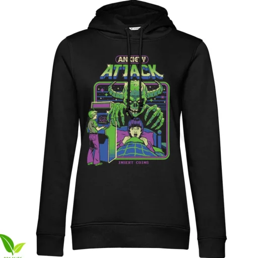 Anxiety Attack Girly Hoodie