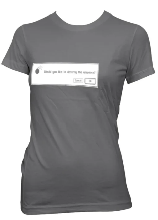 Apple´s Big Question Girly Tee