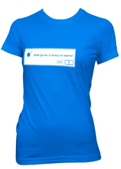 Apple´s Big Question Girly Tee