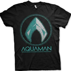 Aquaman - Distressed Shield T-Shirt