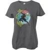 Aquaman - Surfing Black Manta Girly Tee