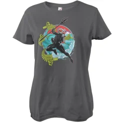 Aquaman - Surfing Black Manta Girly Tee