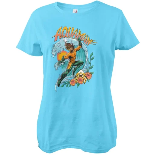 Aquaman Surf Style Girly Tee
