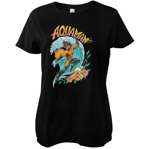 Aquaman Surf Style Girly Tee