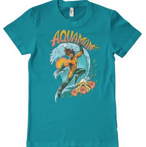 Aquaman Surf Style T-Shirt