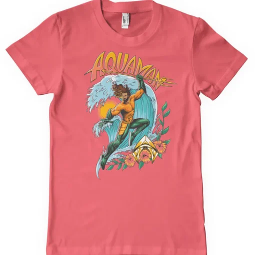 Aquaman Surf Style T-Shirt