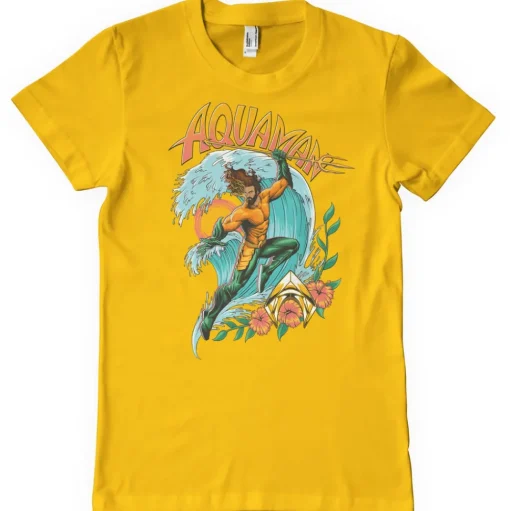 Aquaman Surf Style T-Shirt