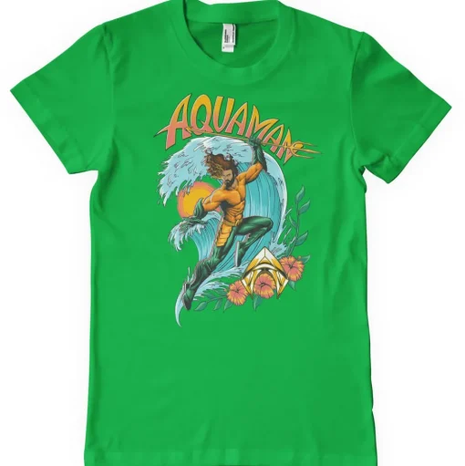 Aquaman Surf Style T-Shirt
