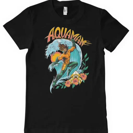 Aquaman Surf Style T-Shirt
