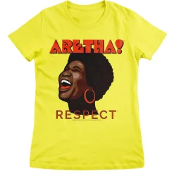 Aretha Franklin - RESPECT Girly Tee